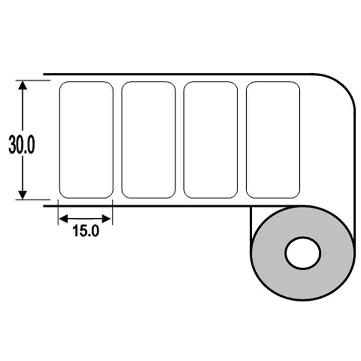 Bild von Etiketten Kit "Cryo B" 30.0 x 15.0mm