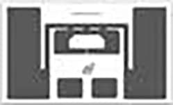 Bild von UHF RFID Etikette 63.5x38mm Papier, weiss, permanent, Impinj Monza R6